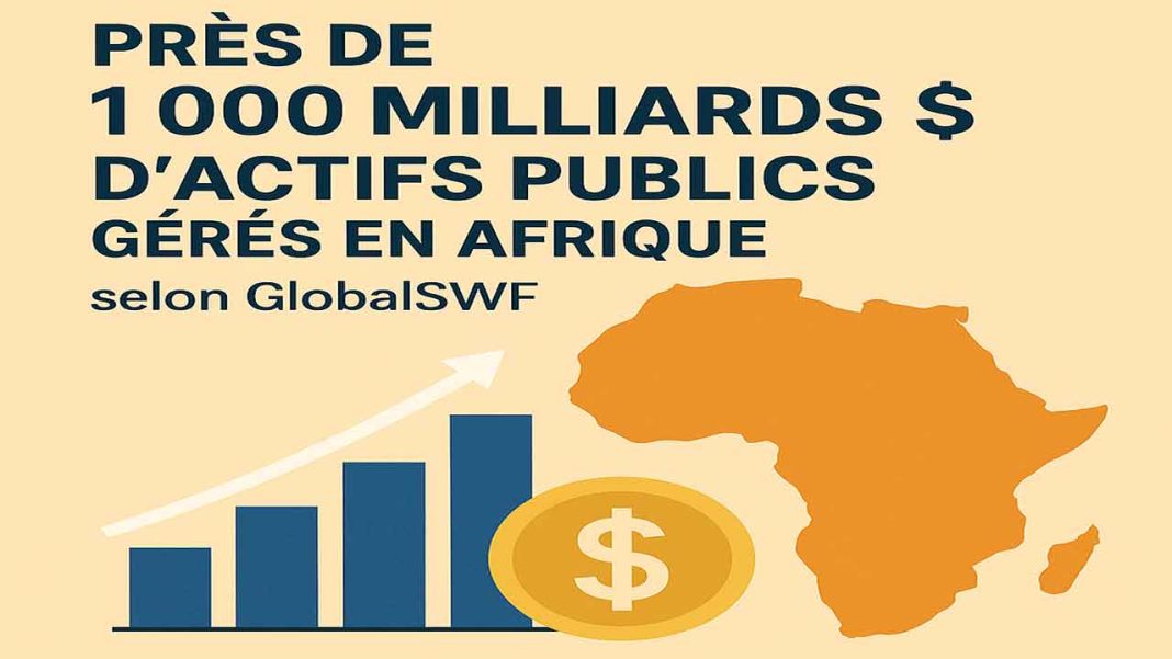 Visualisation de la progression des actifs publics africains en 2025