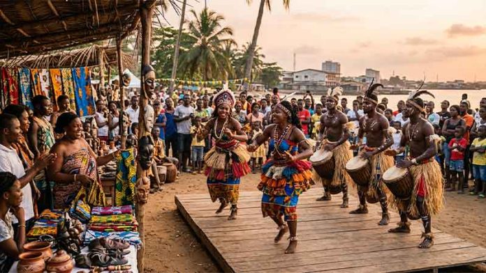 Fête-des-cultures-au-Gabon Fête des cultures à Libreville et patrimoine gabonais.