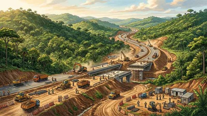 topafrica-guinee-autoroute-coyah-kindia-mamou-26-aout-2026 Lancement de l'autoroute Coyah-Kindia-Mamou en Guinée en août 2026